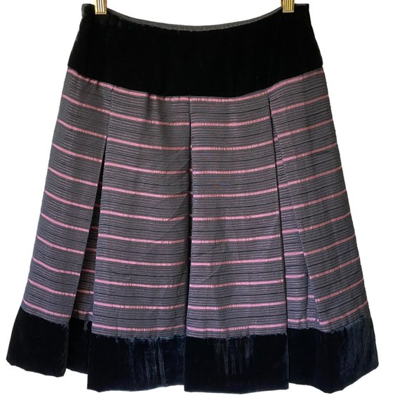 Talbots Petite Wool Blend Lined Mini Skirt Size 2P